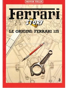 1985 FERRARI STORY FERRARI 125 MAGAZINE 3 ENGLISCH / ITALIENISCH