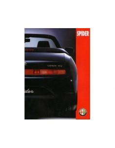 1995 ALFA ROMEO SPIDER BROCHURE NEDERLANDS