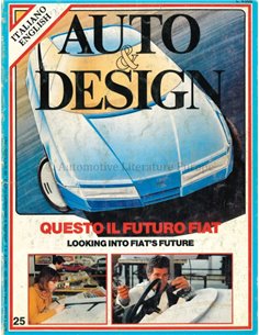 1984 AUTO & DESIGN MAGAZINE ITALIAN & ENGLISH 25