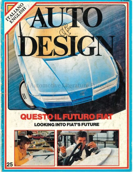 1984 AUTO & DESIGN MAGAZINE ITALIAN & ENGLISH 25
