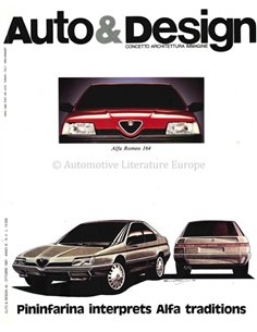 1987 AUTO & DESIGN MAGAZINE ITALIAN & ENGLISH 45