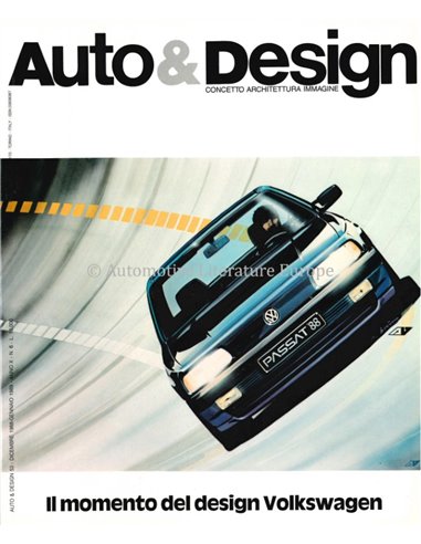1988 AUTO & DESIGN MAGAZINE ITALIAN & ENGLISH 53