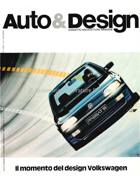 1988 AUTO & DESIGN MAGAZINE ITALIENISCH & ENGLISCH 53