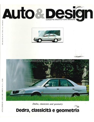 1989 AUTO & DESIGN MAGAZINE ITALIENISCH & ENGLISCH 56