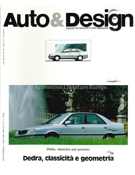1989 AUTO & DESIGN MAGAZINE ITALIAANS & ENGELS 56