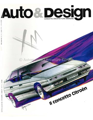 1989 AUTO & DESIGN MAGAZINE ITALIAN & ENGLISH 58