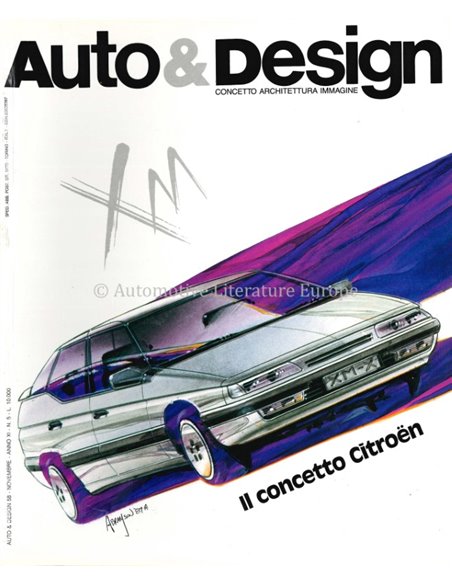1989 AUTO & DESIGN MAGAZINE ITALIAANS & ENGELS 58