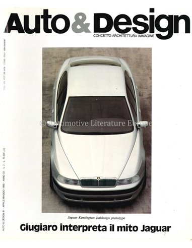 1990 AUTO & DESIGN MAGAZINE ITALIENISCH & ENGLISCH 61