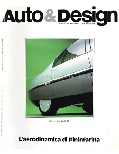1990 AUTO & DESIGN MAGAZINE ITALIAANS & ENGELS 62
