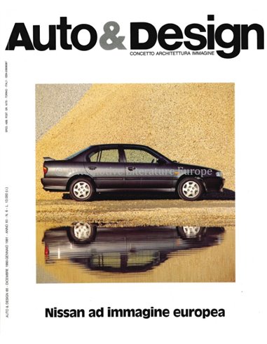 1991 AUTO & DESIGN MAGAZINE ITALIAN & ENGLISH 65
