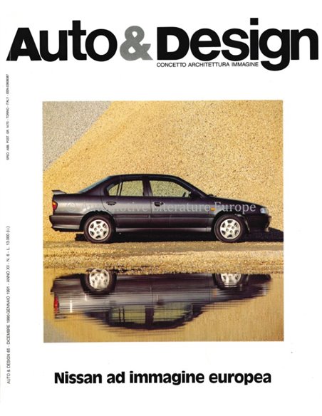 1991 AUTO & DESIGN MAGAZINE ITALIENISCH & ENGLISCH 65