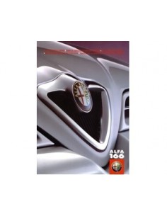 1998 ALFA ROMEO 166 KLEUREN EN BEKLEDING BROCHURE