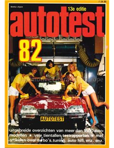 1982 AUTOTEST JAHRBUCH...