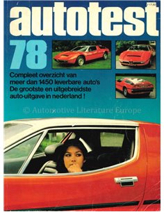 1978 AUTOTEST JAARBOEK...