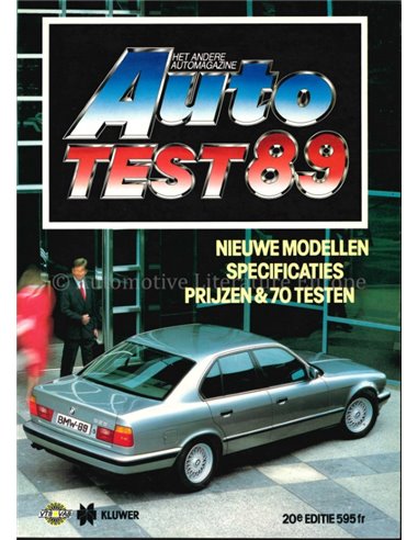 1989 AUTOTEST JAARBOEK NEDERLANDS