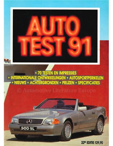 1991 AUTOTEST JAARBOEK NEDERLANDS