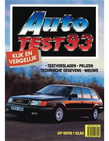 1993 AUTOTEST JAARBOEK NEDERLANDS