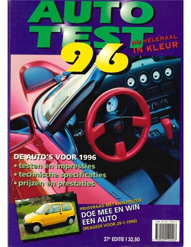 1996 AUTOTEST JAARBOEK NEDERLANDS
