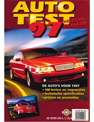 1997 AUTOTEST JAARBOEK NEDERLANDS