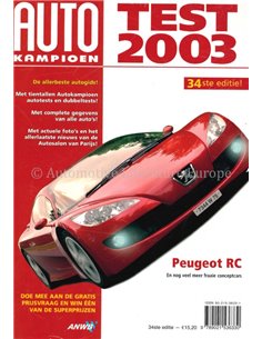 2003 AUTOTEST YEARBOOK DUTCH