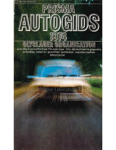 1974 PRISMA AUTOGUIDE DUTCH
