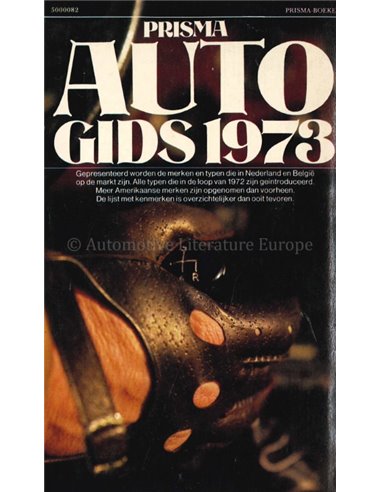 1973 PRISMA AUTOFÜHRER NIEDERLÄNDISCH