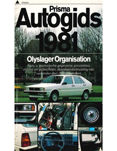 1981 PRISMA AUTOGUIDE DUTCH