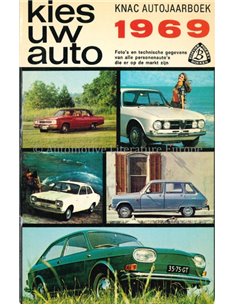1969 KNAC AUTOJAHRBUCH NIEDERLÄNDISCH