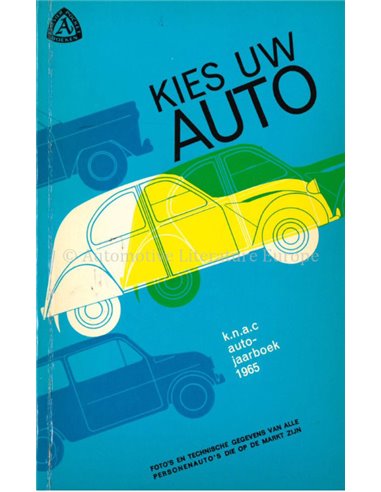 1965 KNAC CAR YEARBOOK DUTCH