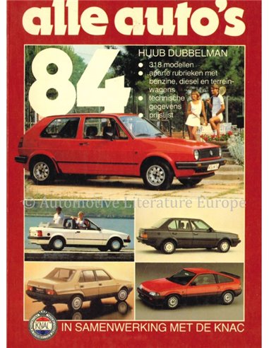 1984 KNAC CAR YEARBOOK DUTCH