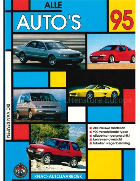 1995 KNAC CAR YEARBOOK DUTCH