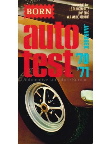 1970 / 1971 AUTOTEST YEARBOOK DUTCH
