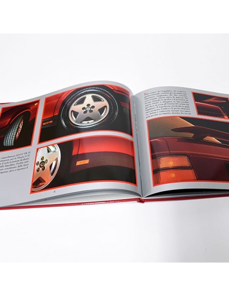 1987 LANCIA THEMA 8.32 HARDCOVER PROSPEKT ENGLISCH