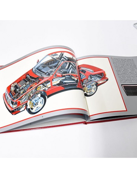1987 LANCIA THEMA 8.32 HARDCOVER BROCHURE ENGELS