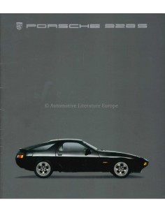 1985 PORSCHE 928 S PROSPEKT DEUTSCH