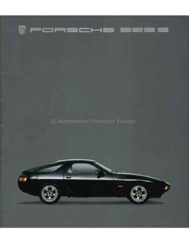 1985 PORSCHE 928 S BROCHURE DUITS