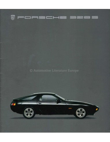 1985 PORSCHE 928 S PROSPEKT DEUTSCH