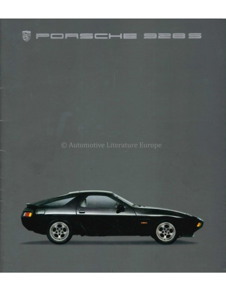 1985 PORSCHE 928 S BROCHURE GERMAN