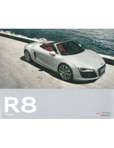2009 AUDI R8 SPYDER BROCHURE ENGELS