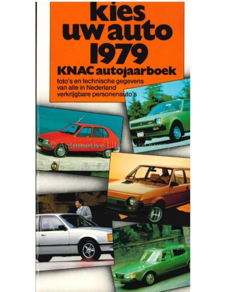 1979 KNAC AUTOJAARBOEK NEDERLANDS