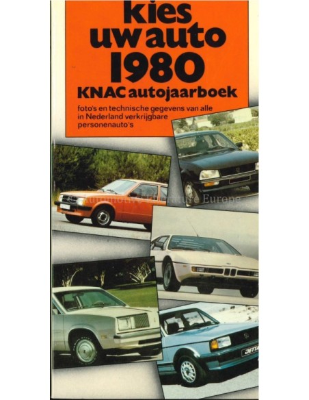 1980 KNAC AUTOJAHRBUCH NIEDERLÄNDISCH
