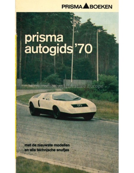 1970 PRISMA AUTOFÜHRER NIEDERLÄNDISCH
