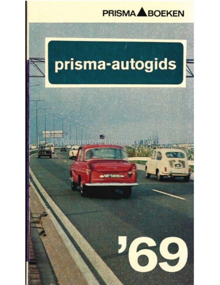 1969 PRISMA AUTOFÜHRER NIEDERLÄNDISCH