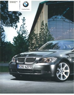 2007 BMW 3 SERIE INSTRUCTIEBOEKJE DUITS