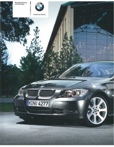 2007 BMW 3ER BETRIEBSANLEITUNG DEUTSCH