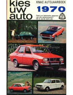 1970 KNAC AUTOJAHRBUCH NIEDERLÄNDISCH