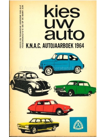 1964 KNAC CAR YEARBOOK DUTCH