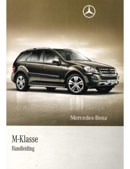 2010 MERCEDES BENZ M KLASSE BETRIEBSANLEITUNG NIEDERLÄNDISCH