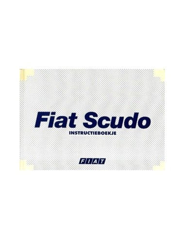 2000 FIAT SCUDO INSTRUCTIEBOEKJE NEDERLANDS