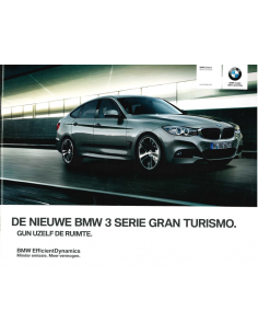 2013 BMW 3ER GRAN TURISMO PROSPEKT NIEDERLÄNDISCH